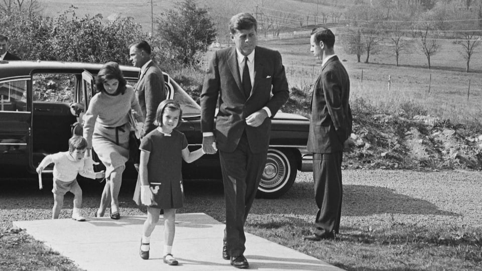 Kennedy mit seiner Familie
