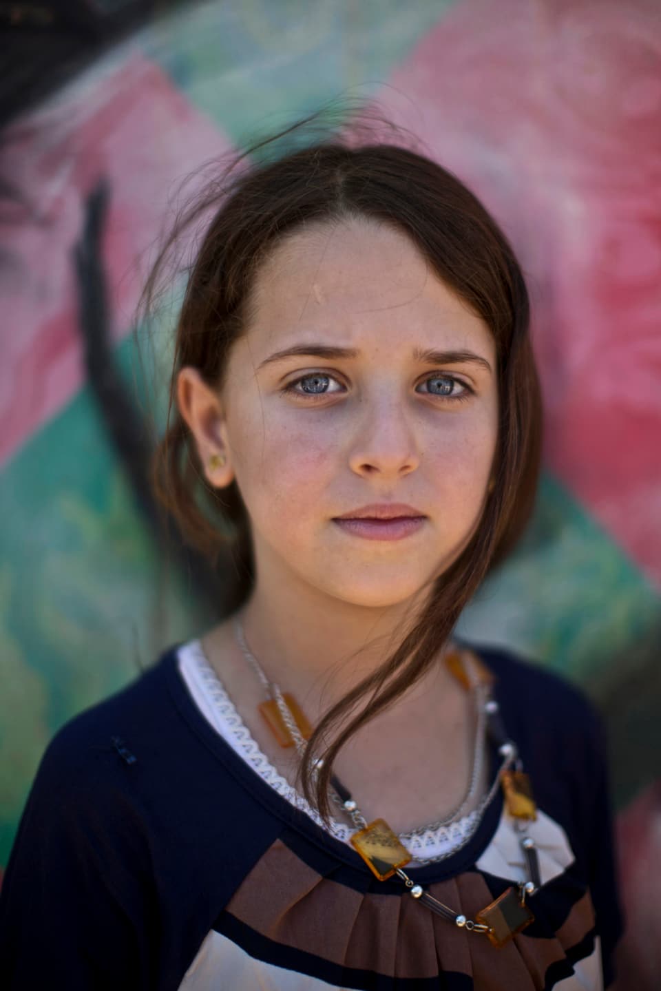 Porträt eines syrischen Mädchens