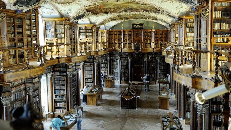Die St. Galler Klosterbibliothek