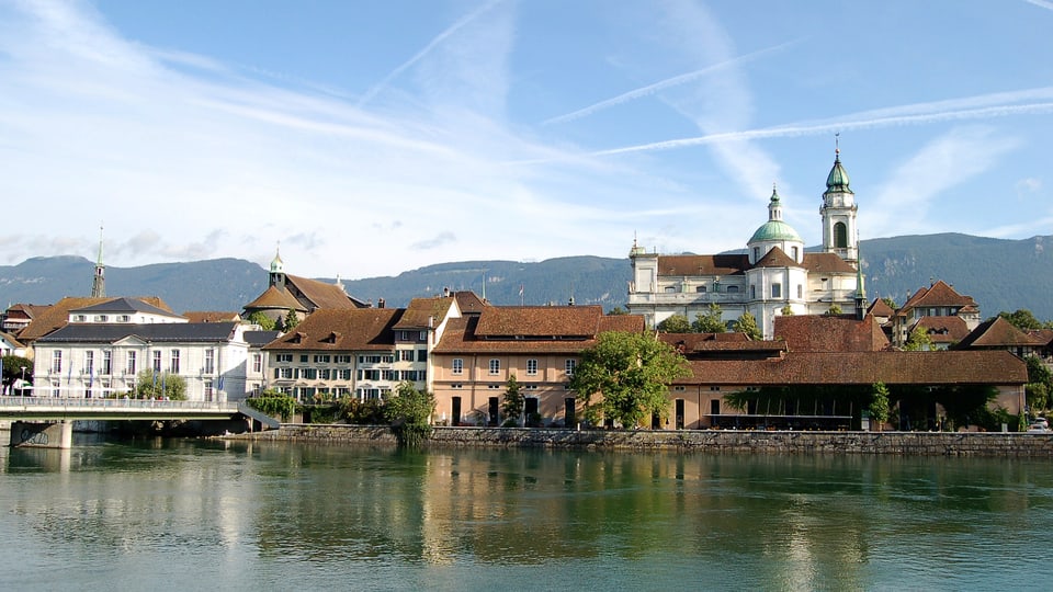 Blick auf die Stadt Solothurn.