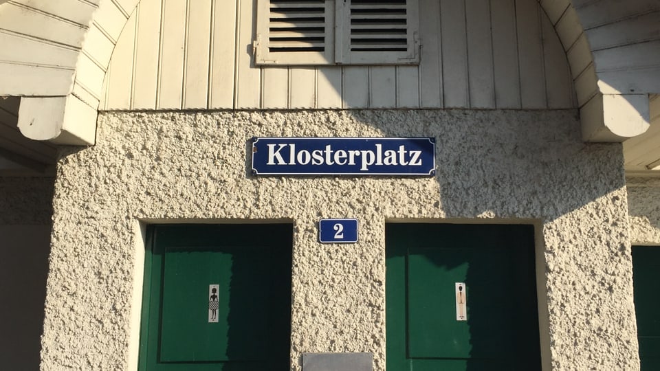 Schild Klosterplatz