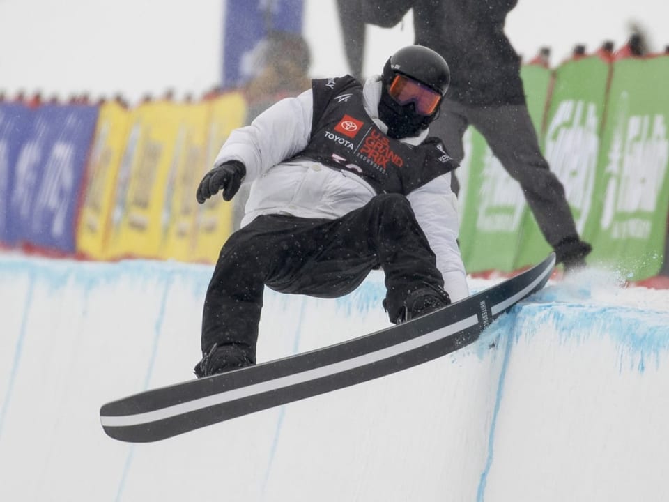 Will an den Laax Open die Pipe rocken Shaun White.