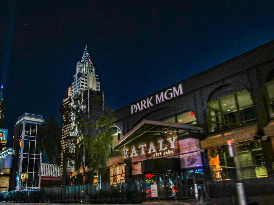 Grosszügige MGM-Unterkünfte in der Wüste Wolkenkratzer in Las Vegas