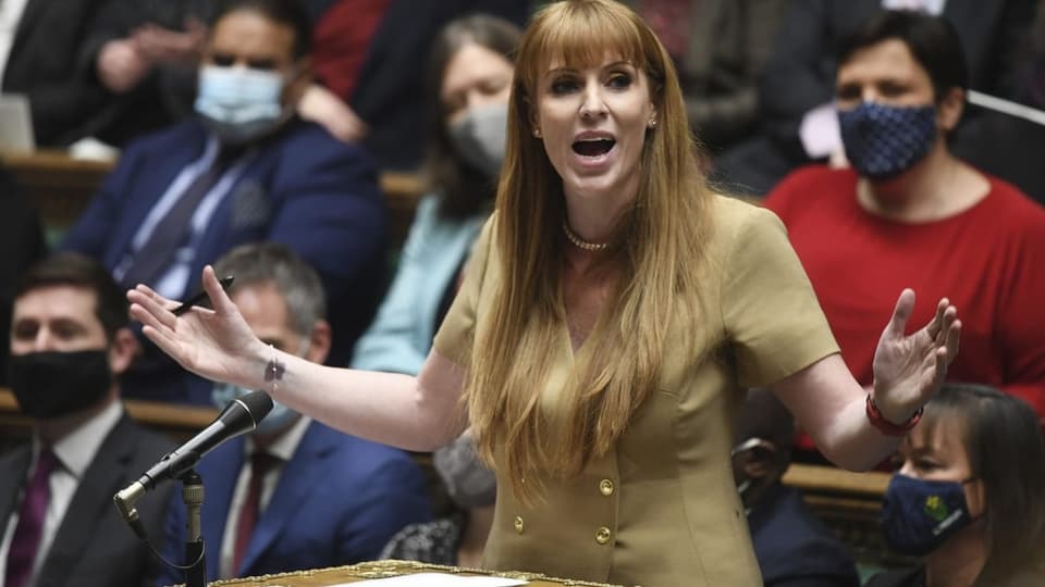 Angela Rayner, Vorsitzende der oppositionellen Labour-Partei