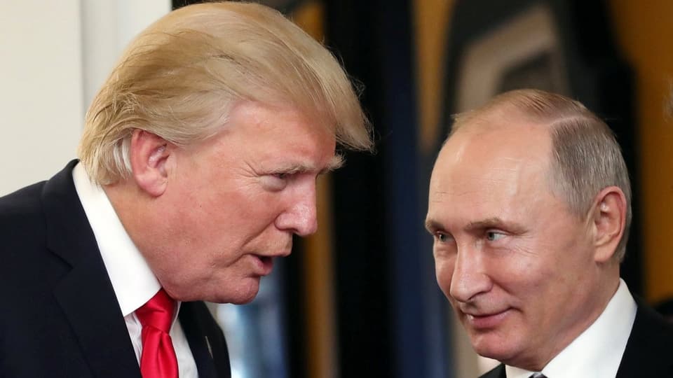 Trump (links) und Putin