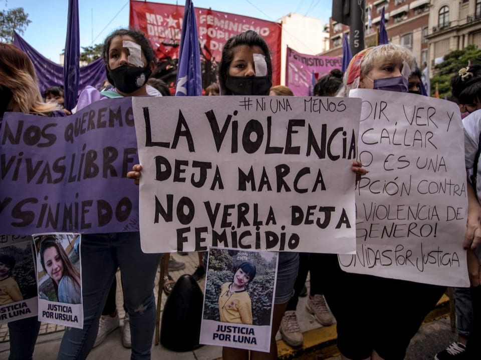 Proteste in Buenos Aires.