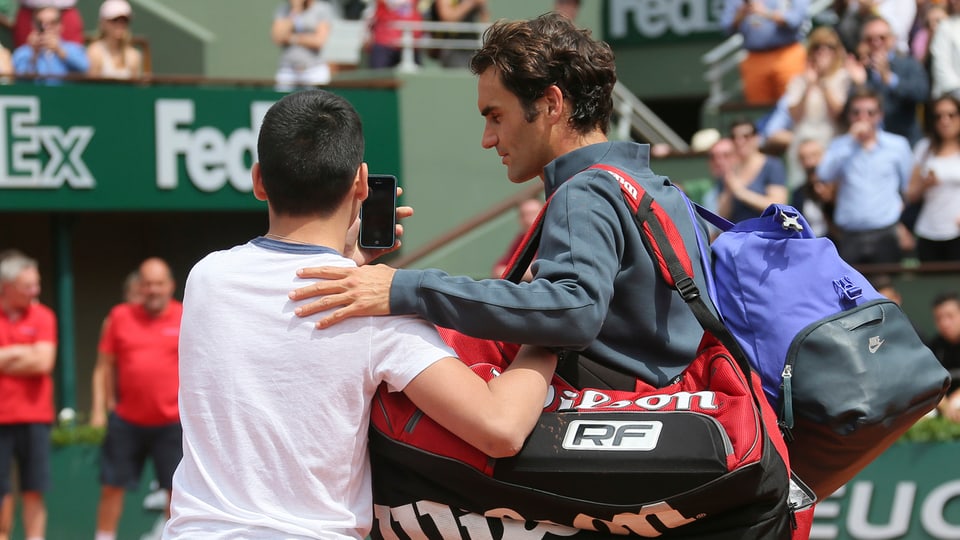Fans belästigt Federer