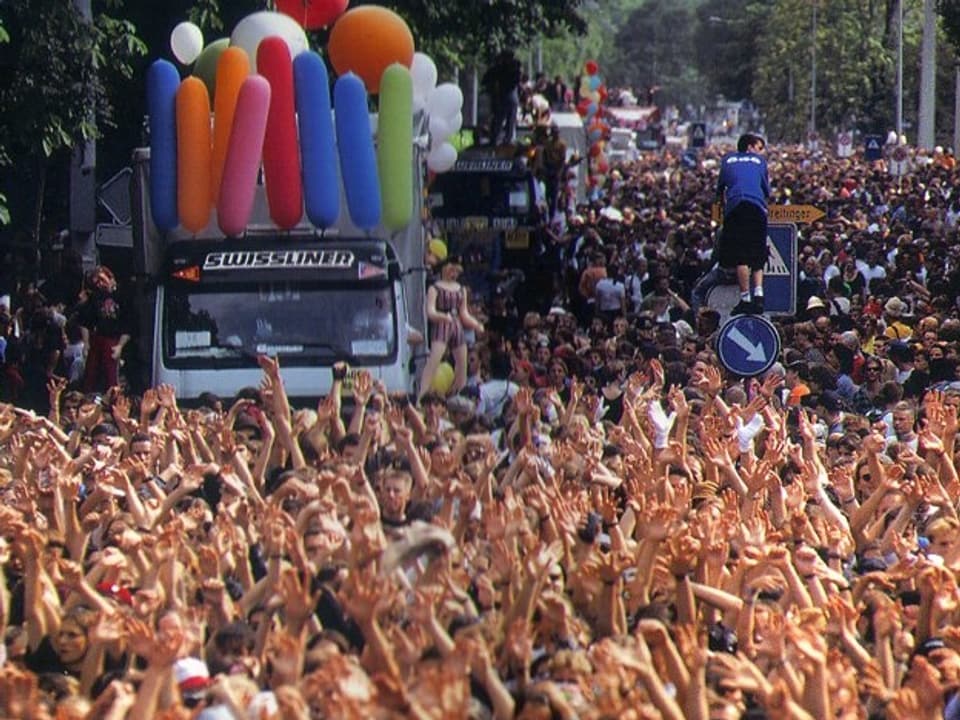 Streetparade vom 13. August 1994