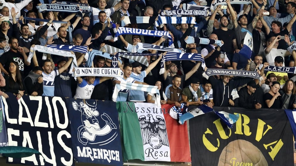 Lazio-Fans empören mit antisemitischem Aufkleber
