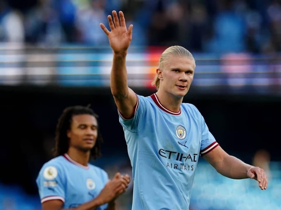 Hat bei Manchester City voll eingeschlagen Erling Haaland.