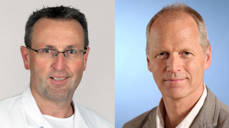 Dr. Florin Allemann und Dr. Christoph Sommer