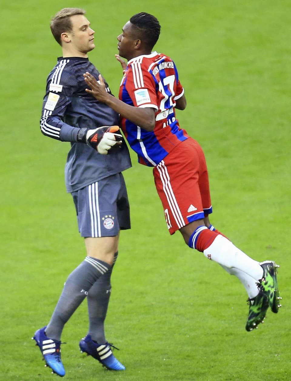 Manuel Neuer und David Alaba