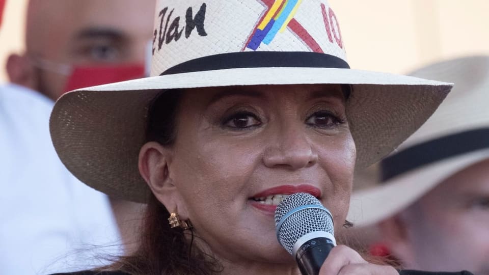 Die Kandidatin der sozialdemokratischen Opposition: Xiomara Castro.