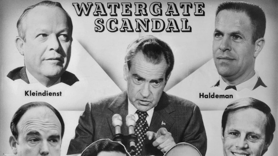 Die wichtigsten Köpfe des Watergate-Skandals