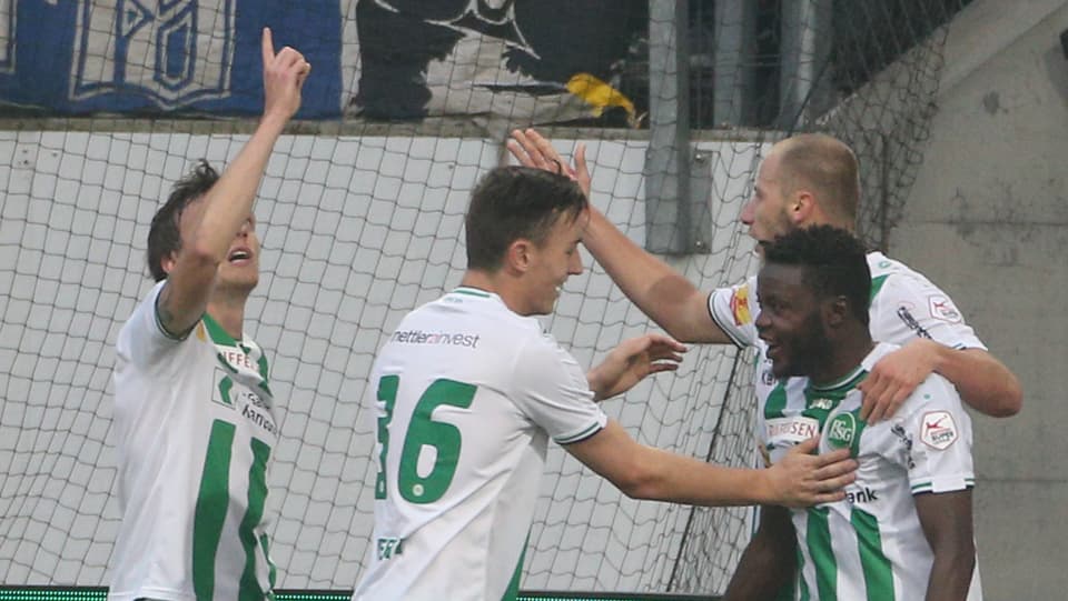 Super League - So gewann der FC St. Gallen gegen Luzern ...
