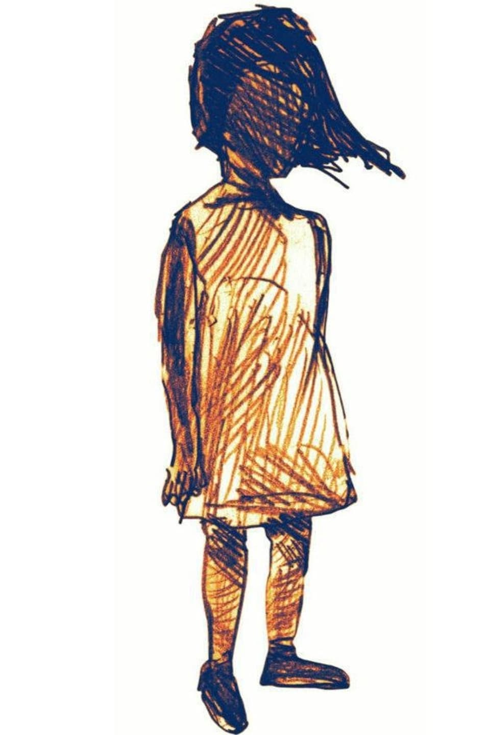Die Zeichnung der fiktiven Figur «Yuna»