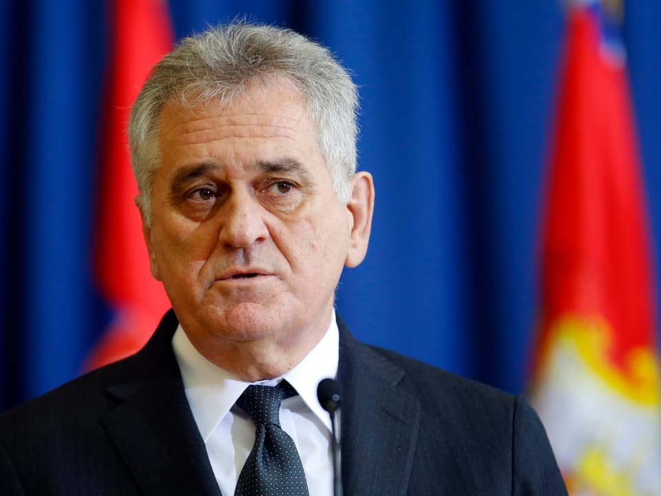 Serbiens Präsident Tomislav Nikolic.