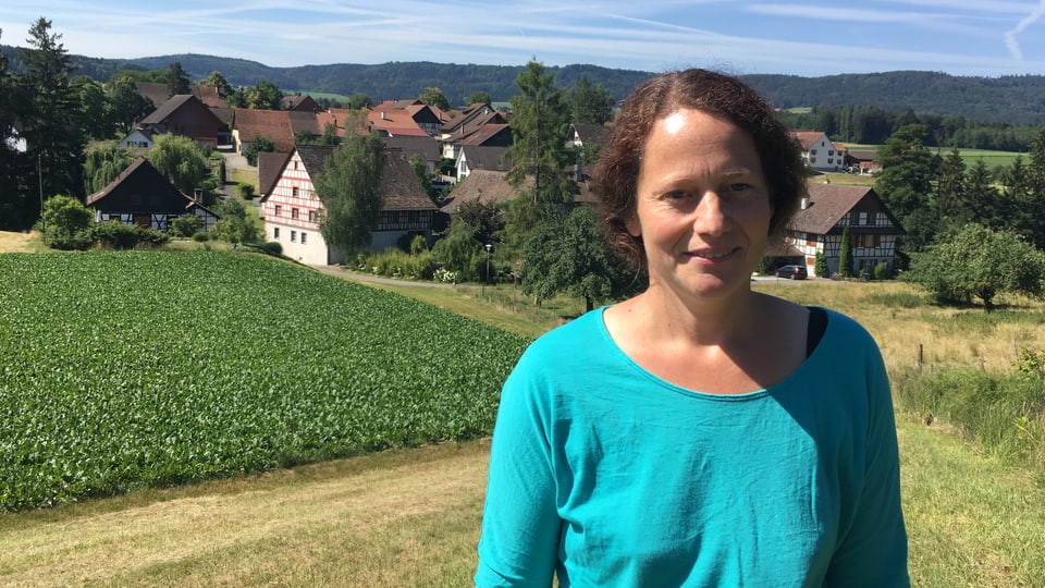 Unfreiwillig aber willig: Gemeinderätin Ursula Ganz