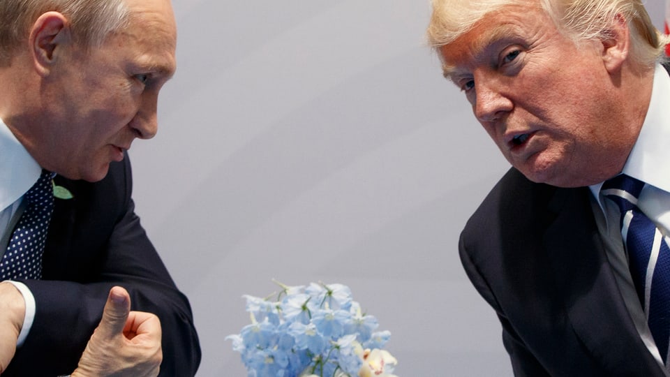 Trump mit Putin.