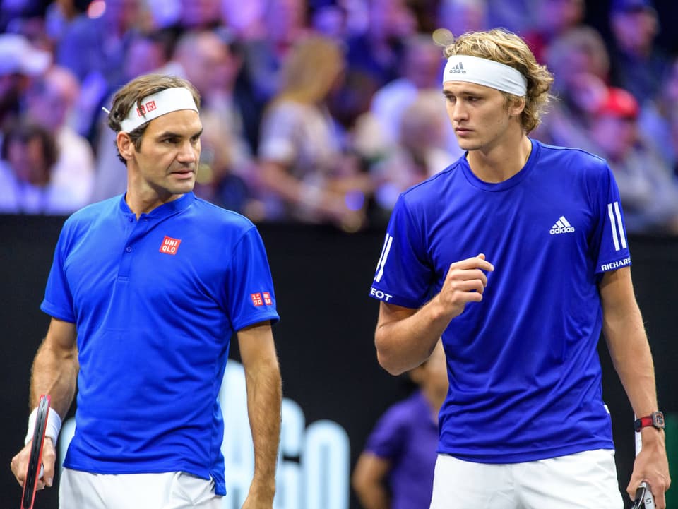 Federer und Zverev