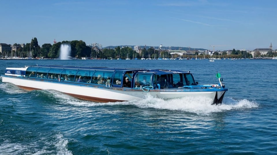 Ein Limmatschiff der ZSG