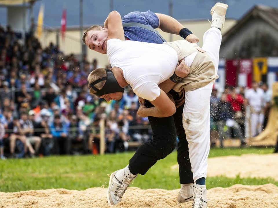 Schwingfest in der Innerschweiz.