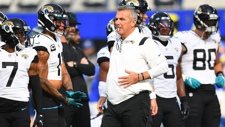Wurde immer umstrittener Der bei den Jaguars inzwischen entlassene Urban Meyer.