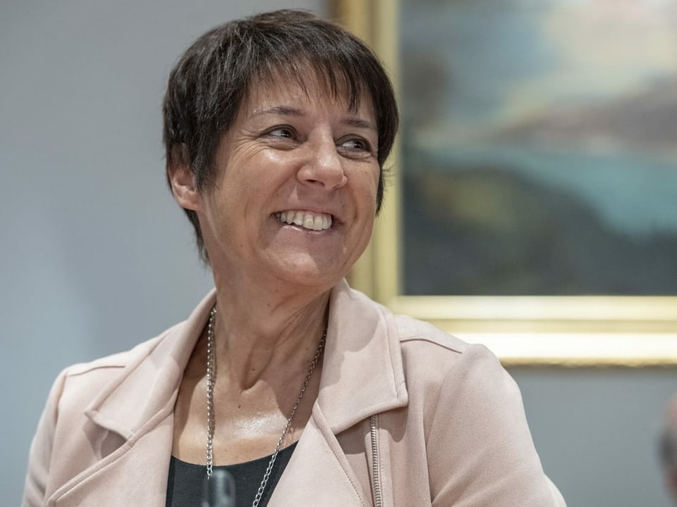 Die Schwyzer FDP-Regierungsrätin Petra Steimen.