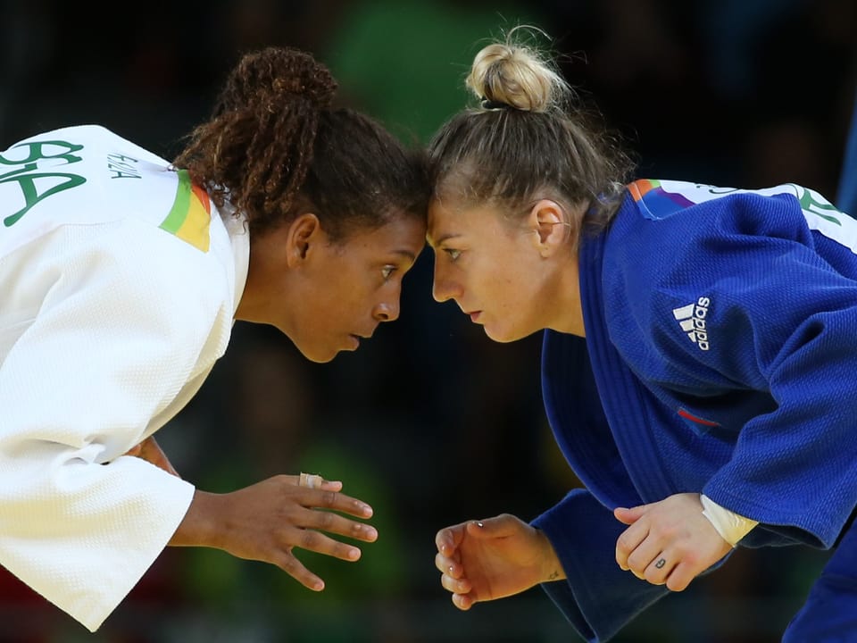 Judokampf in Rio.