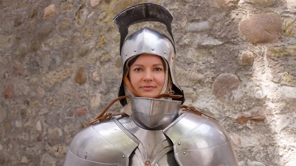 Monika Erni entdeckt das Mittelalter. Monika Erni entdeckt das Mittelalter.