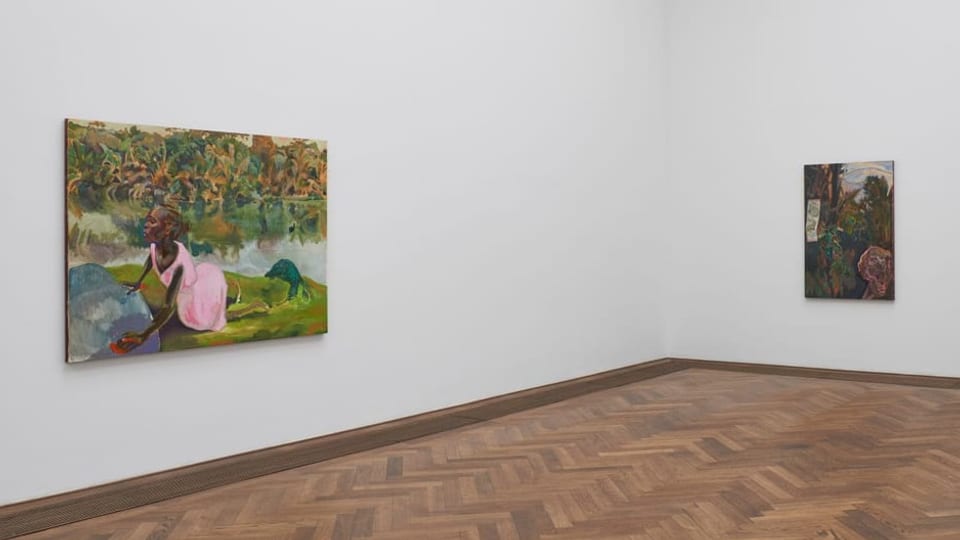 Bild von Michael Armitage in der Kunsthalle Basel.