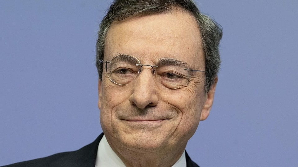 Porträtbild von Mario Draghi