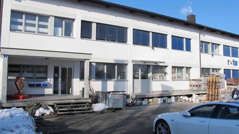 Das Gebäude der Rota AG in Wädenswil.