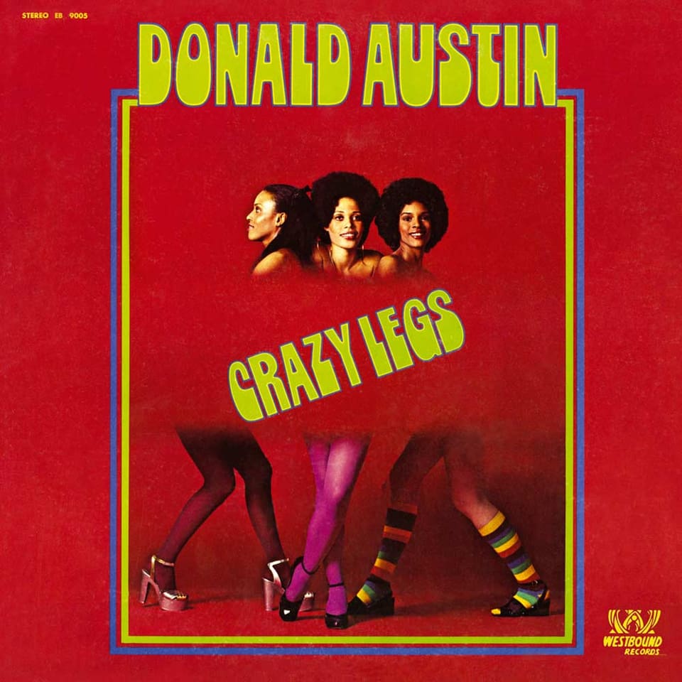 Plattencover zu "Crazy Legs" von Donald Austin