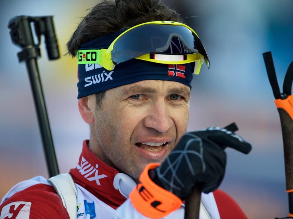 Der Rekordmann tritt ab Ole Einar Björndalen legt Ski und Flinte