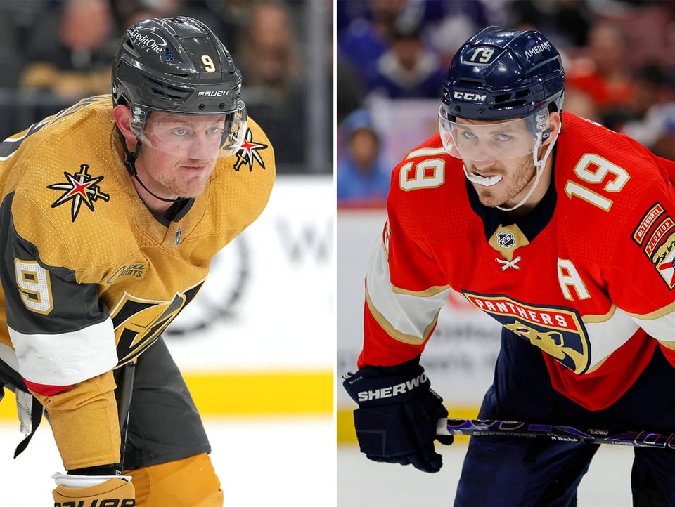 Jack Eichel (Vegas) vs. Matthew Tkachuk (Florida).