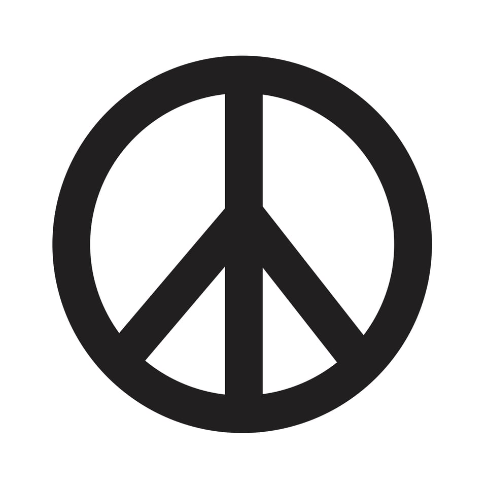 Das Peace-Symbol