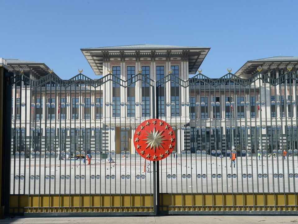 Der neue Präsidenpalast in Ankara