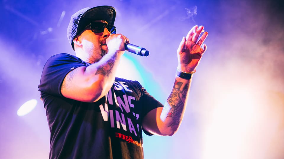 B-Real von Cypress Hill wie er leibt und lebt.