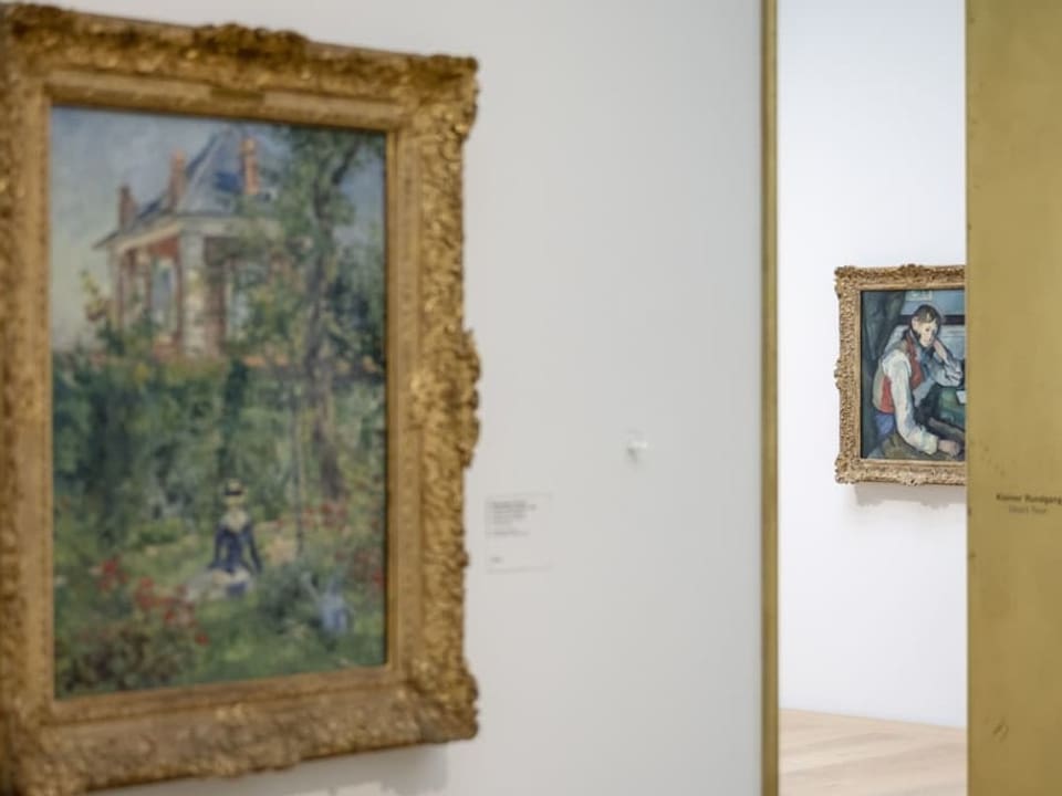 «Der Knabe mit der roten Weste» von Paul Cézanne.