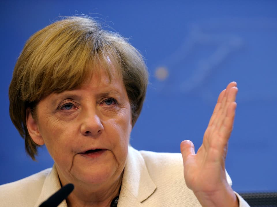 Die deutsche Kanzlerin Angela Merkel.