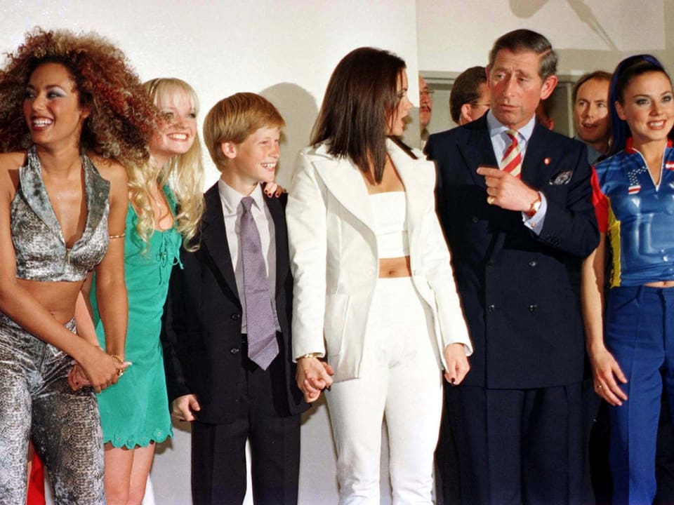 Prinz Harry trifft die Spice Girls
