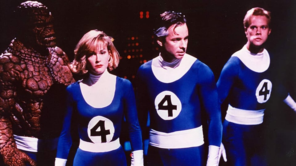 Das Heldenquartett The Fantastic Four aus dem gleichnamigen Film aus dem Jahr 1994.