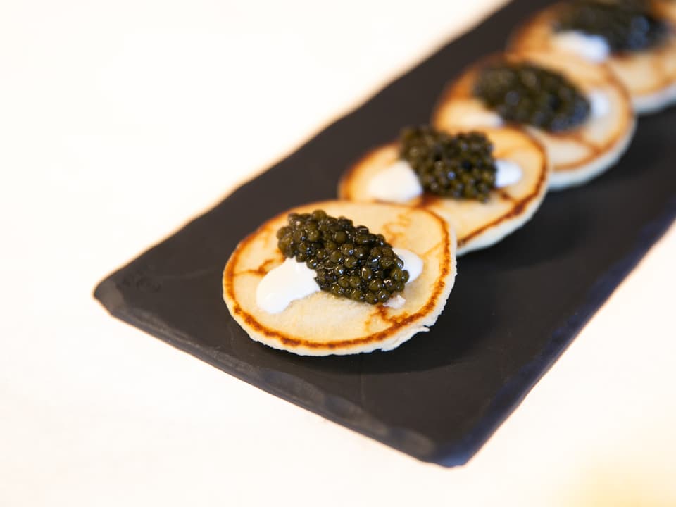 Zubereiteter Kaviar