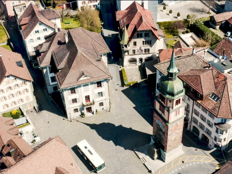 Altdorf von oben.