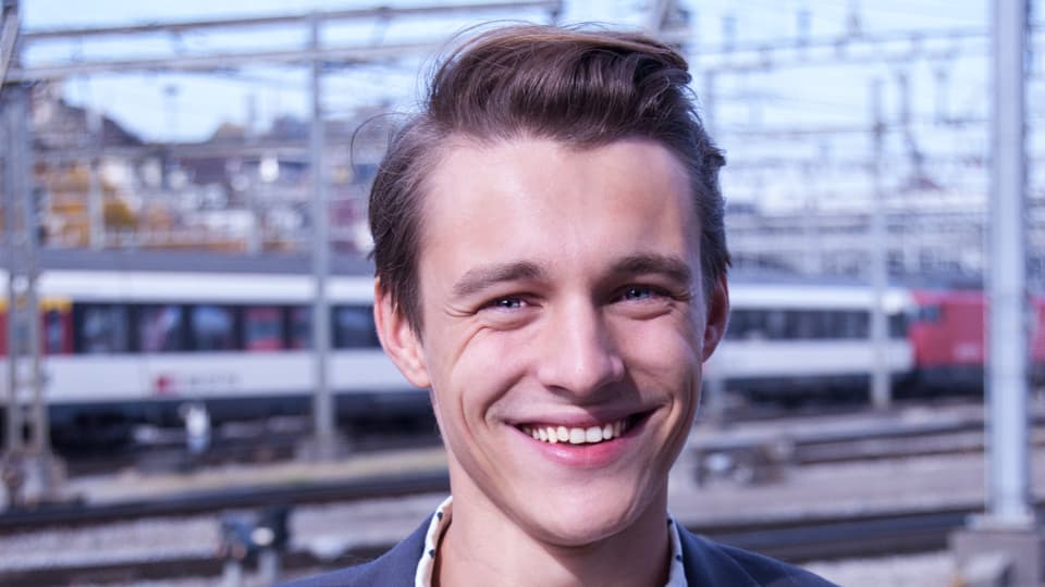 Der 21-jährige Yannick Gauch will Stadtrat werden.