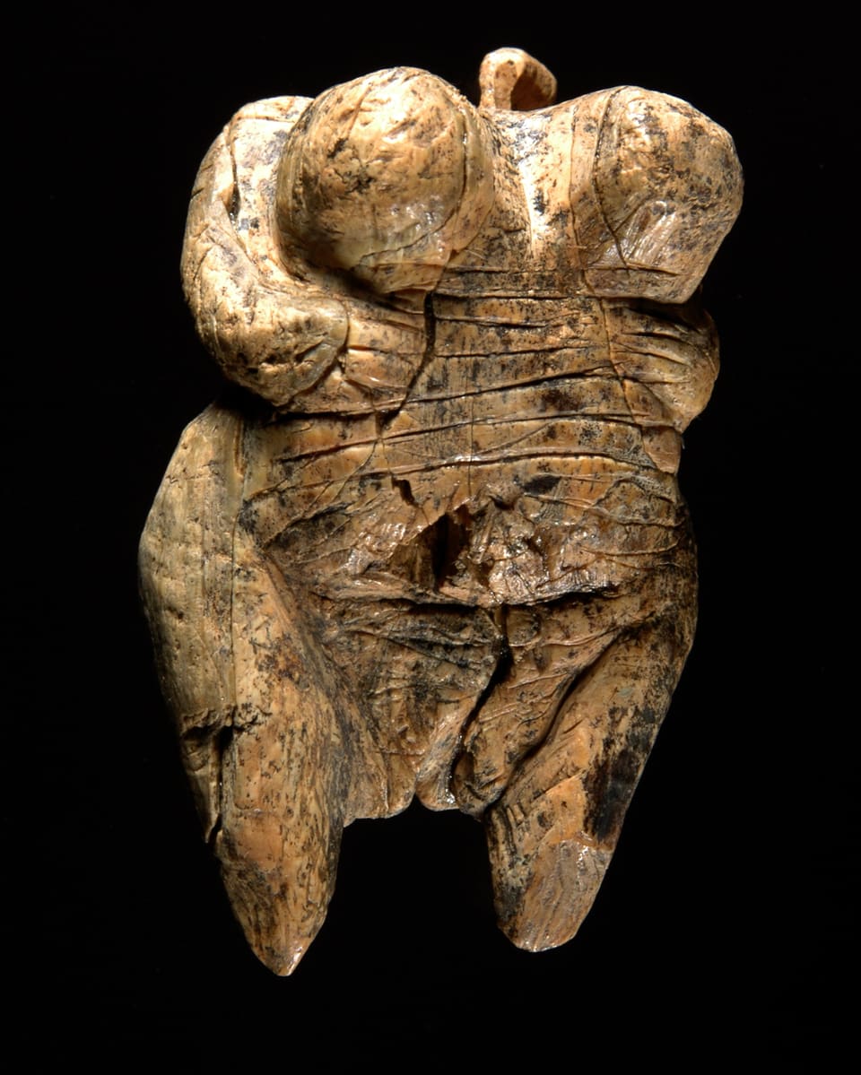 Die Venus vom Hohle Fels ist die alteste bekannte Menschendarstellung.