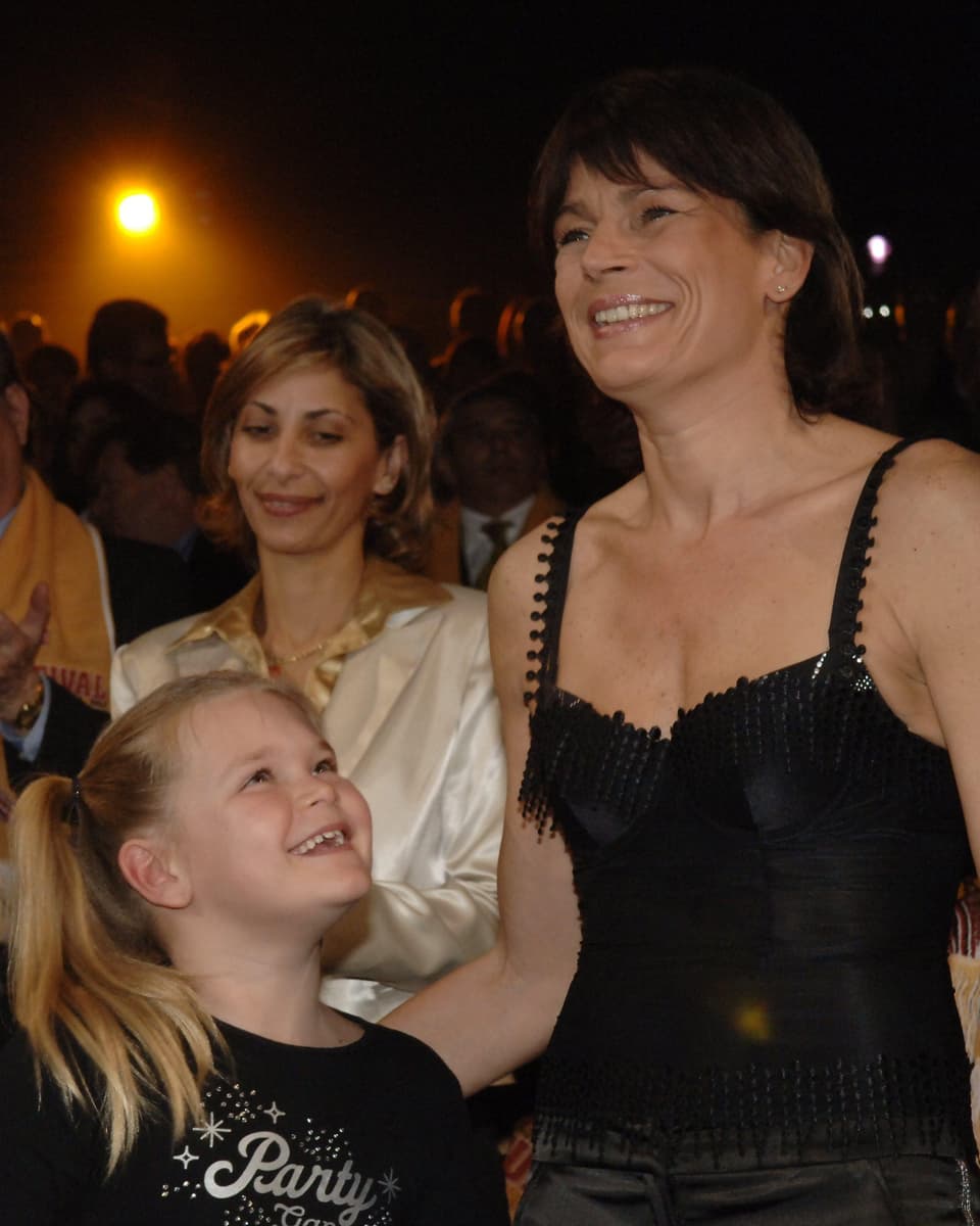 Prinzessin Stéphanie mit ihrer Tochter Pauline