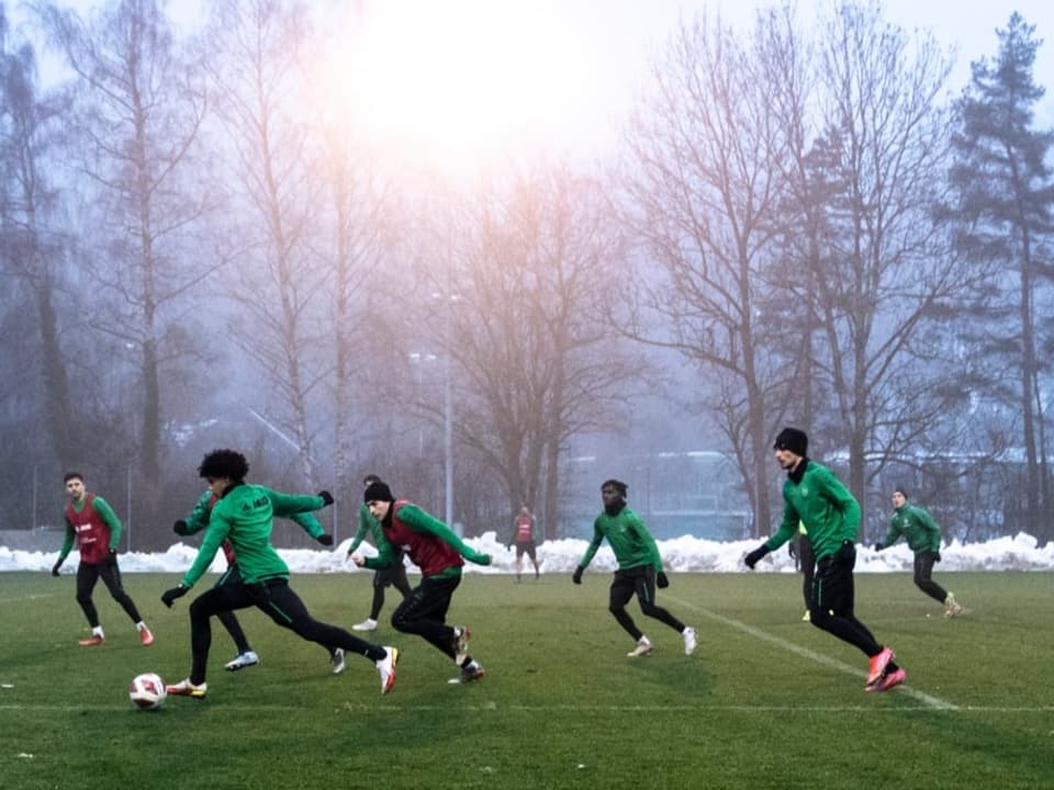 Training des FC St. Gallen