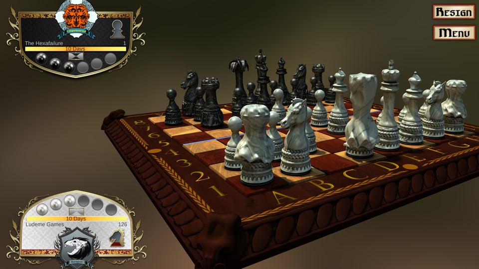 Ein Schachbrett
